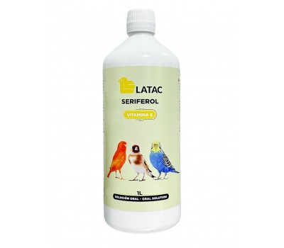 Seriferol 1 litro de Latac (vitamina E muy beneficioso durante la cria)