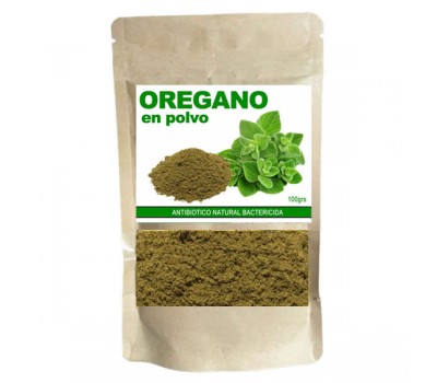 Orégano en polvo puro (Antibiótico natural y bactericida)