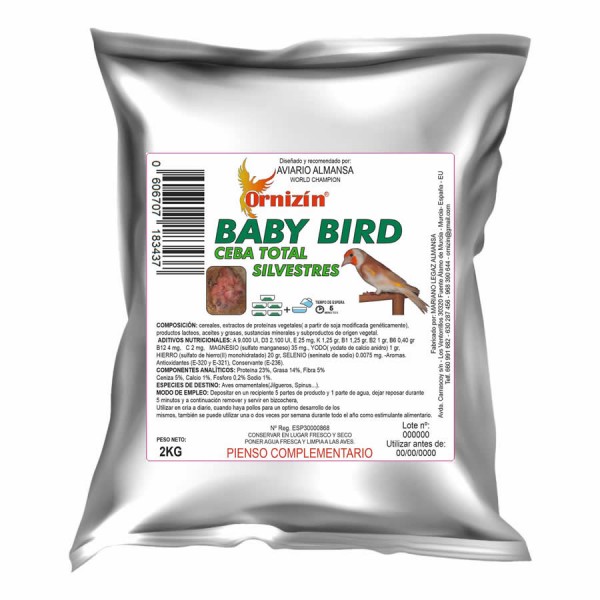 Baby Bird - Ceba Total Silvestres Morbid Perla - Chips