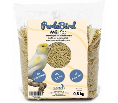 Perlabird White 800 grs (perlas sin doré pequeñas)