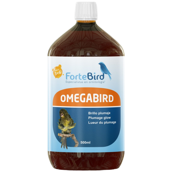 OmegaBird | Aceite de Muda aves ForteBird OmegaBird | Aceite de Muda aves ForteBird