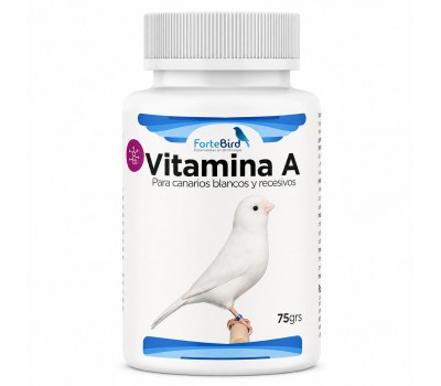 Vitamina A de Fortebird 75 grs | Para Canarios blancos y recesivos