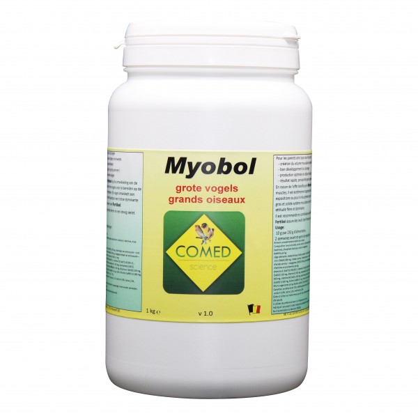Myobol Comed - Fortalece al ave desde la eclosión hasta la salida del nido Myobol Comed - Fortalece al ave desde la eclosión hasta la salida del nido