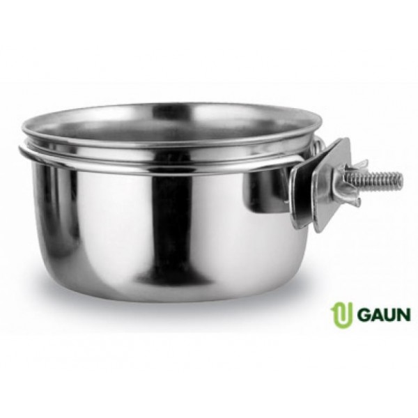 Gaun Comedero Inoxidable Pájaros 250 ml FEEDERS Gaun Comedero Inoxidable Pájaros 250 ml FEEDERS