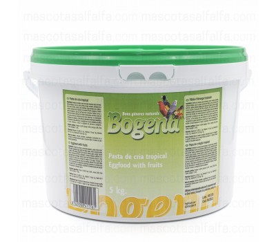 Bogena pasta de cría tropical