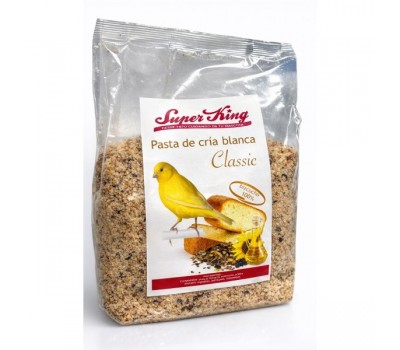Pasta de cría blanca Super King Classic 