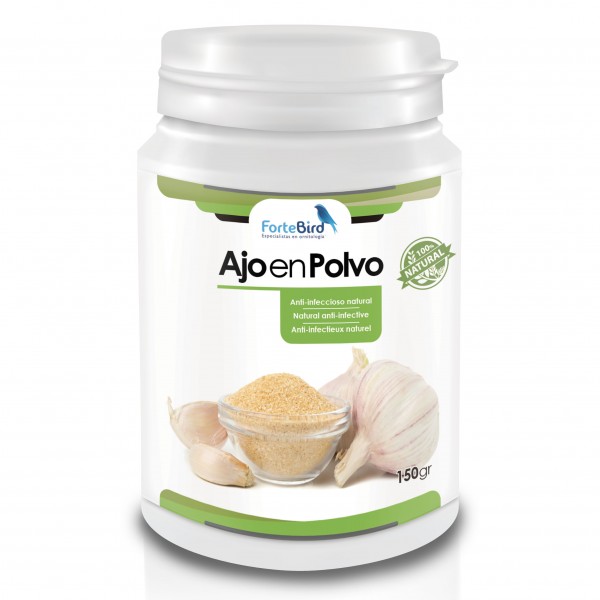 Ajo en Polvo 100% | Antiinfeccioso para aves Ajo en Polvo 100% | Antiinfeccioso para aves