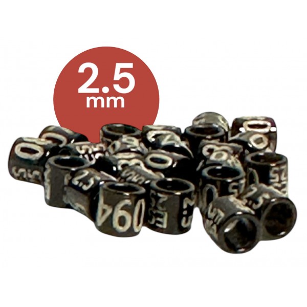 Exóticos / Anillas Grabadas con año y numeradas de carbono 2,5mm Anillas Exóticos / Anillas Grabadas con año y numeradas de carbono 2,5mm Anillas