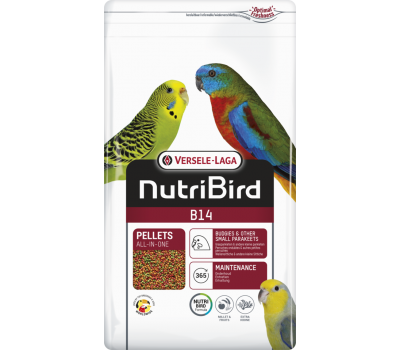 NutriBird B14 (Pienso para Periquitos,Carolinas Agapornis y Cotorras)