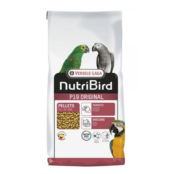 Alimento para crí­as de Papagayos Nutribird P19 Original Food for parrots