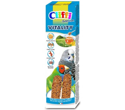 Cliffi barrita periquitos miel y semillas de la salud