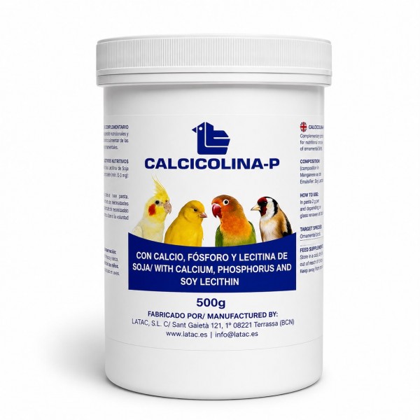 Latac Calcicolina-P (Aporte nutricional rico en calcio, fósforo y lecitina de soja) Latac