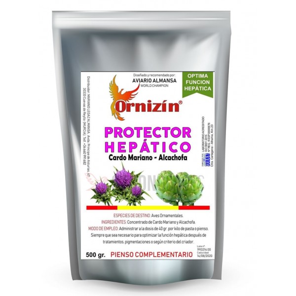 Ornizin Protector hepático en polvo 500 gr Ornizin