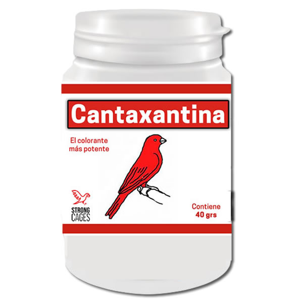 Cantaxantina StrongCages  Bird coloring