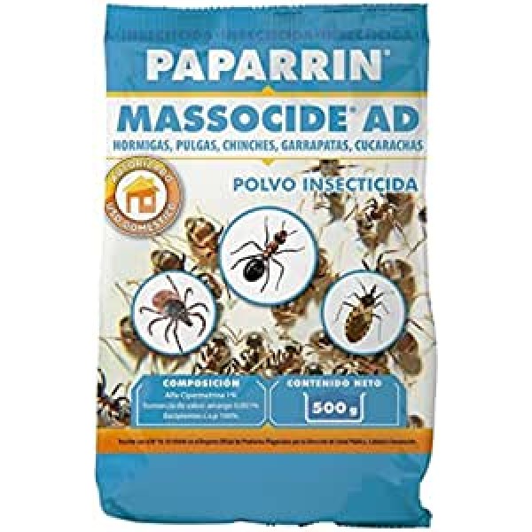 Paparrin polvo insecticida 500 grs Parásitos externos / Insecticidas