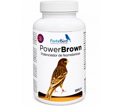 PowerBrown | El potenciador perfecto de feomelaninas para el plumaje de sus aves
