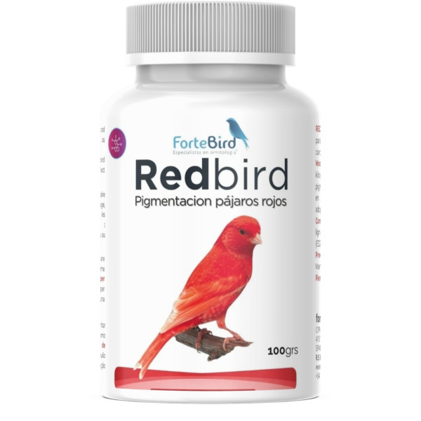 RedBird | Pigmentación pájaros rojos Colorante aves