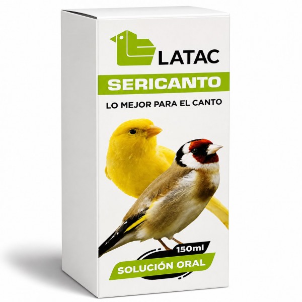 Sericanto 150 ml (Vitaminas que inducen al canto)  Latac