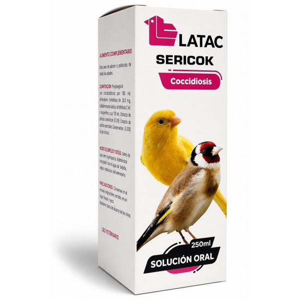 Sericok de Latac (Tratamiento y prevención de coccidiosis) Latac