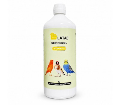 Seriferol 1 litro de Latac (vitamina E muy beneficioso durante la cria)