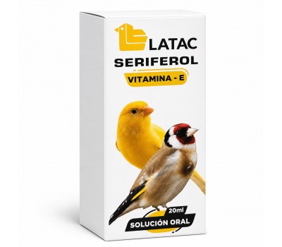 Seriferol 20 ml (Vitamina E para encelar pájaros)