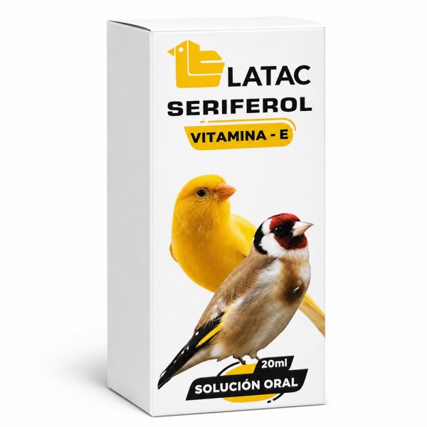 Seriferol 20 ml (Vitamina E para encelar pájaros)