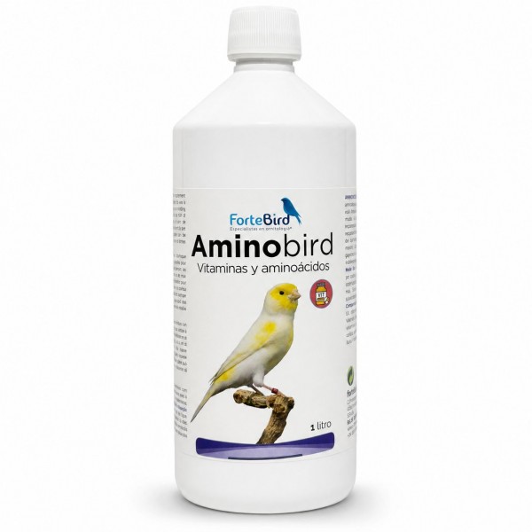 Aminobird - El Mejor Suplemento de Vitaminas y Aminoácidos para Aves en Cría y Muda