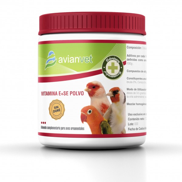 Vitamina E + Se Avianvet en polvo Vitamina E + Se Avianvet en polvo