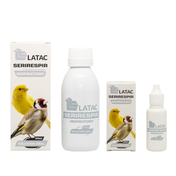 Latac Seri Respir (Suplemento respiratorio para aves) Latac