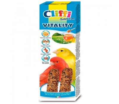 Cliffi barrita canarios miel y semilla de la salud