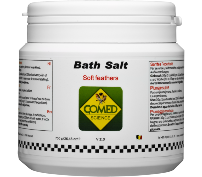 Comed Sales de baño 750 gr (para el cuidado de la pluma).