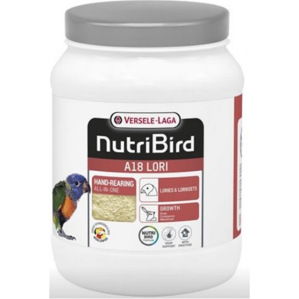 Nutribird A18 (Papilla para Loris) Birds papilleras