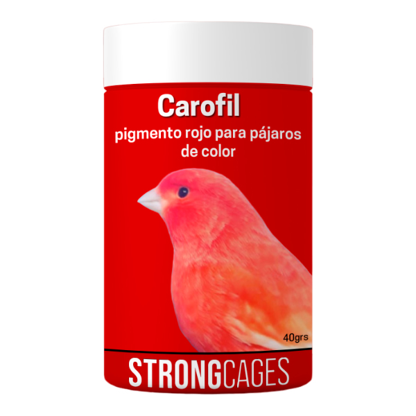 Carofil Rojo StrongCages  Bird coloring
