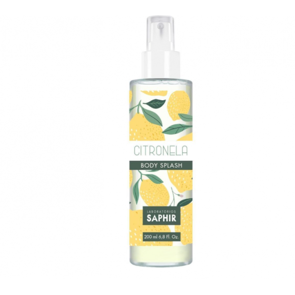 Citronella Body Splash, Saphir Body Insect Repellent 200 ml. Higiene 