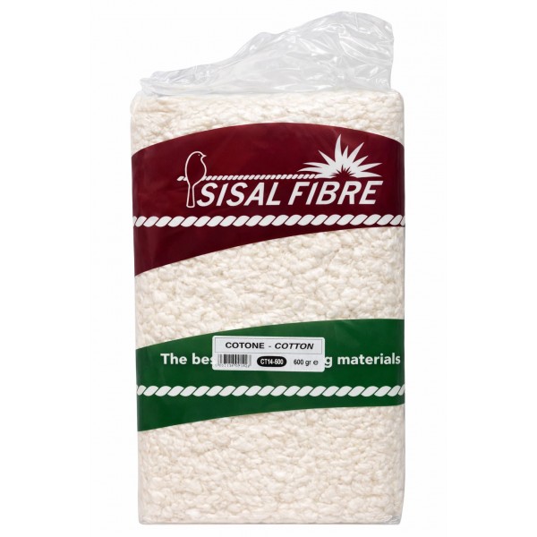 Sisal Fibre Fibras de Algodón Natural para Nidos de Aves 500 grs