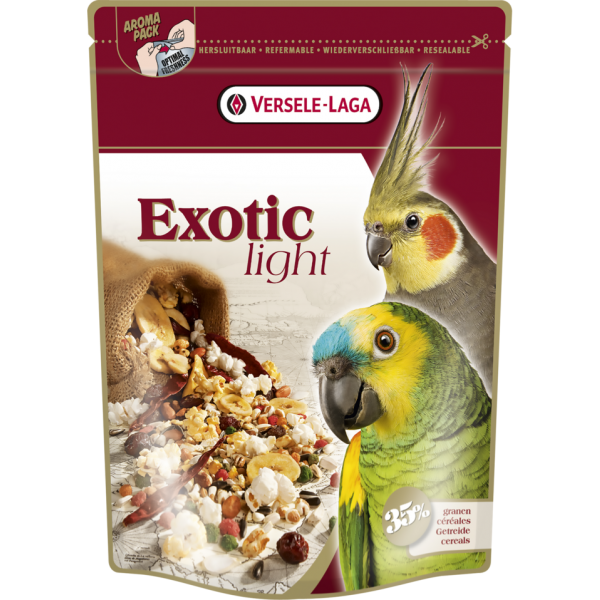 Exotic Light Snacks para aves