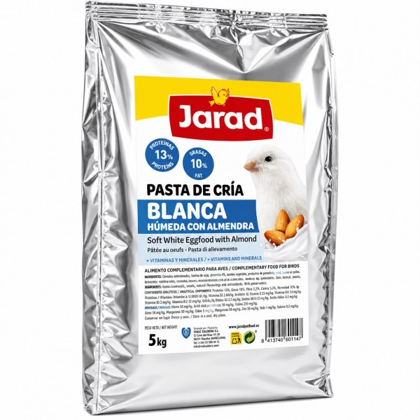 Jarad pasta de cría blanca húmeda  Pastas Mórbidas