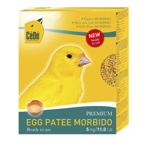 Pasta de cría amarilla mórbida CéDé 5Kg Morbid pasta Pasta de cría amarilla mórbida CéDé 5Kg Morbid pasta