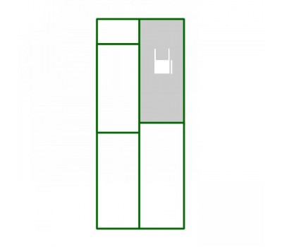 panel pvc de puerta guillotina - Bebedero del panel puerta peatonal