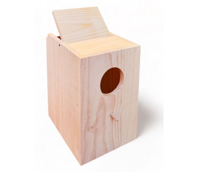 Nido Cotorra (100% madera de pino)