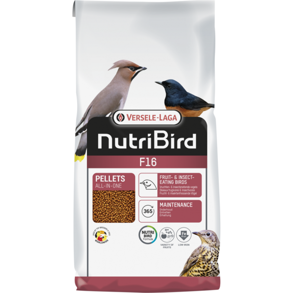 Nutribird F16 (Pienso completo para pájaros insectivoros y frugívoros)