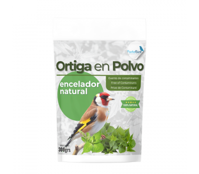 Ortiga en Polvo 100% Puro | Encelador natural para aves