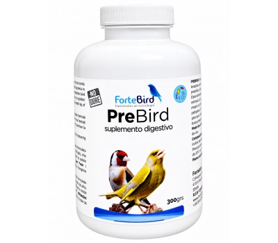 Prebird – Acondicionador Intestinal Natural con Prebióticos (Sin Doré) 300 gr