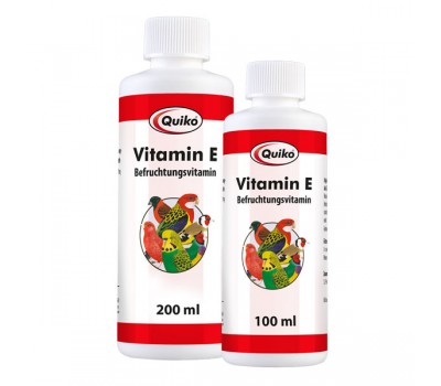 Quiko Vitamina E Líquido 100 Ml (Aumenta la fertilidad de nuestras aves)