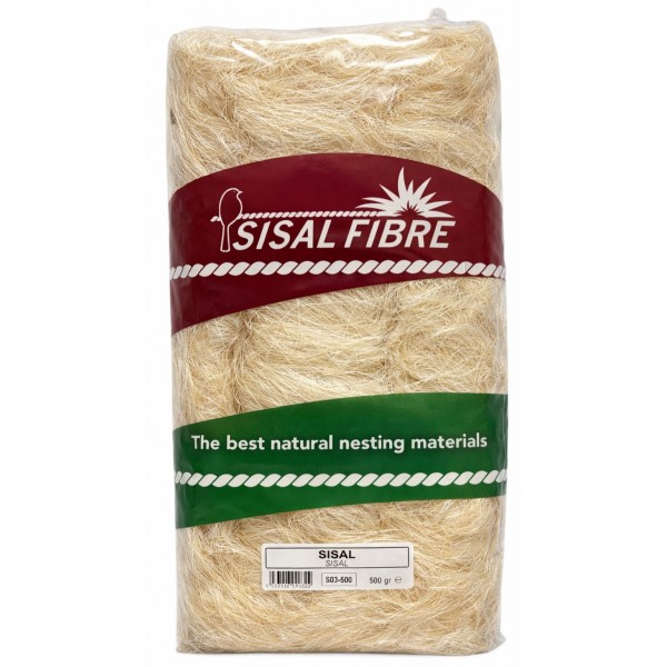 Sisal para nidos 500 gr (Sisal fibre)