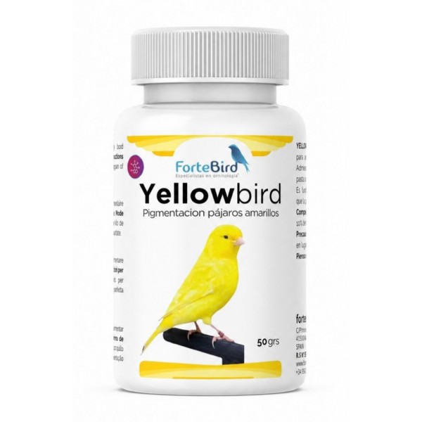 Yellowbird - Pigmentación para canarios amarillos Colorante aves