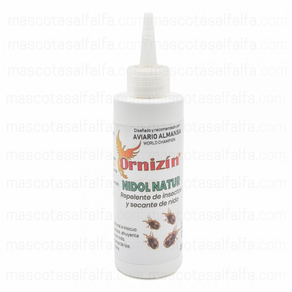 Repelente de insectos en nidos nidol natur ornizin 200 grs. Repelente de insectos en nidos nidol natur ornizin 200 grs.