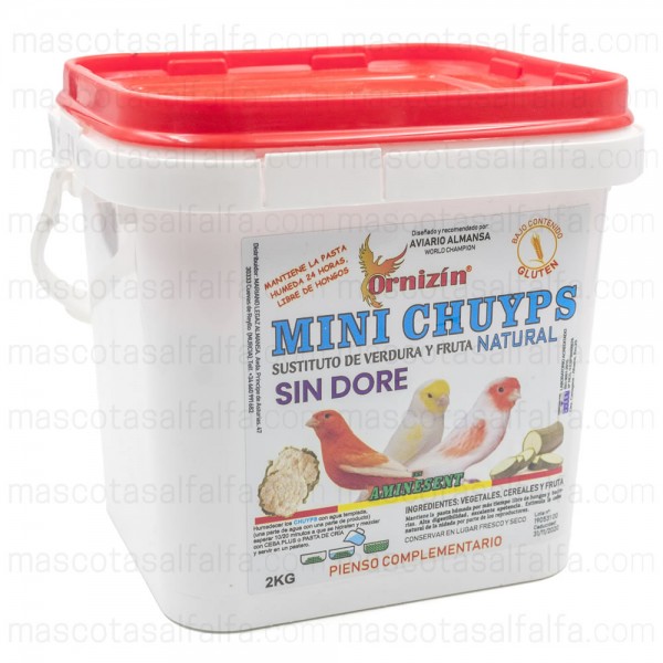 Mini Chuyps Naturales Ornizin NO DORÉ Mini Chuyps Naturales Ornizin NO DORÉ