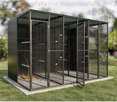 Voladera Nerja (mixta para aves 3x2 metros)
