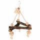 Columpio, triangulo Natural Living 16 x 16 x 16 cm Columpio, triangulo Natural Living 16 x 16 x 16 cm